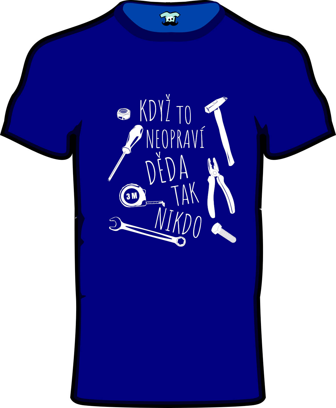 Tričko, děda opravář