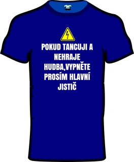 Tričko, elektrikář